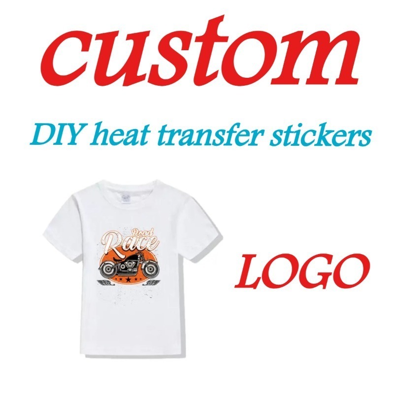 Iron On Patch - 50PCS al por mayor, pegatinas personalizadas