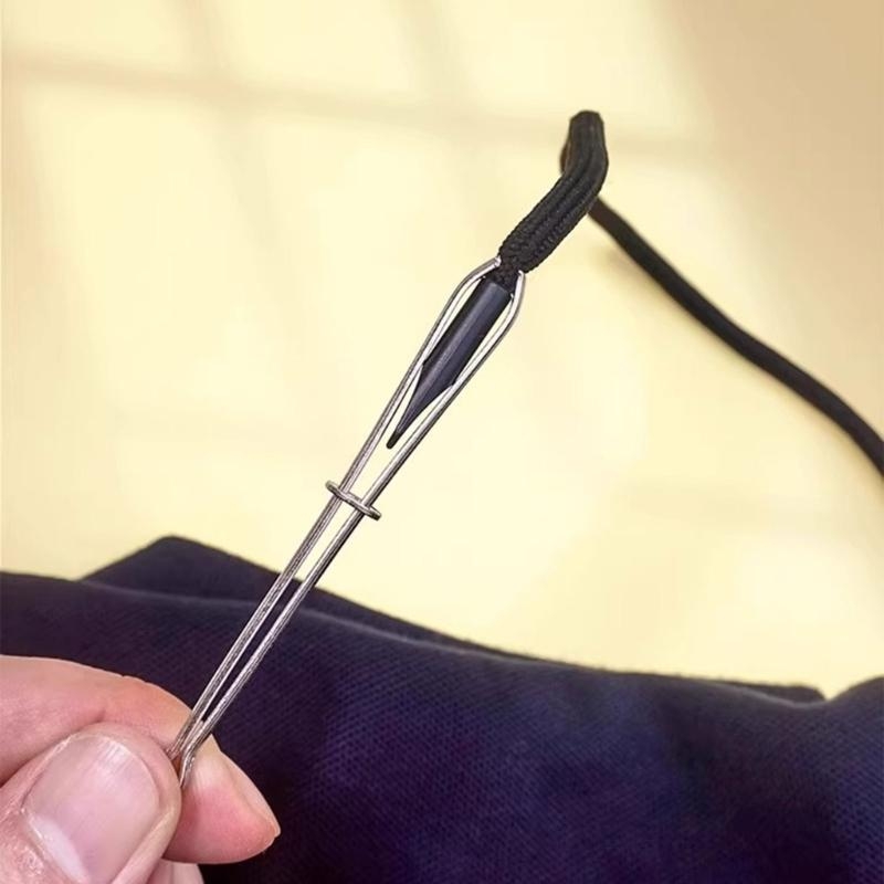 Needle Threader Tool - Enhebradores cordón Metal multiusos banda elástica
