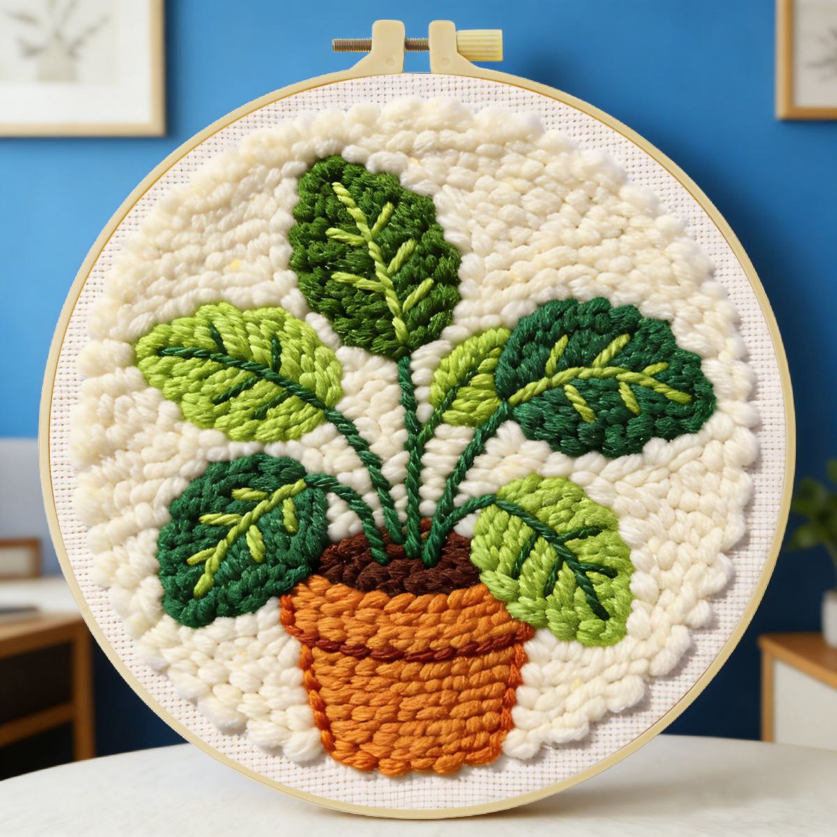 Is Sewing Textile Art - Kit de Bordado con Aguja Mágica