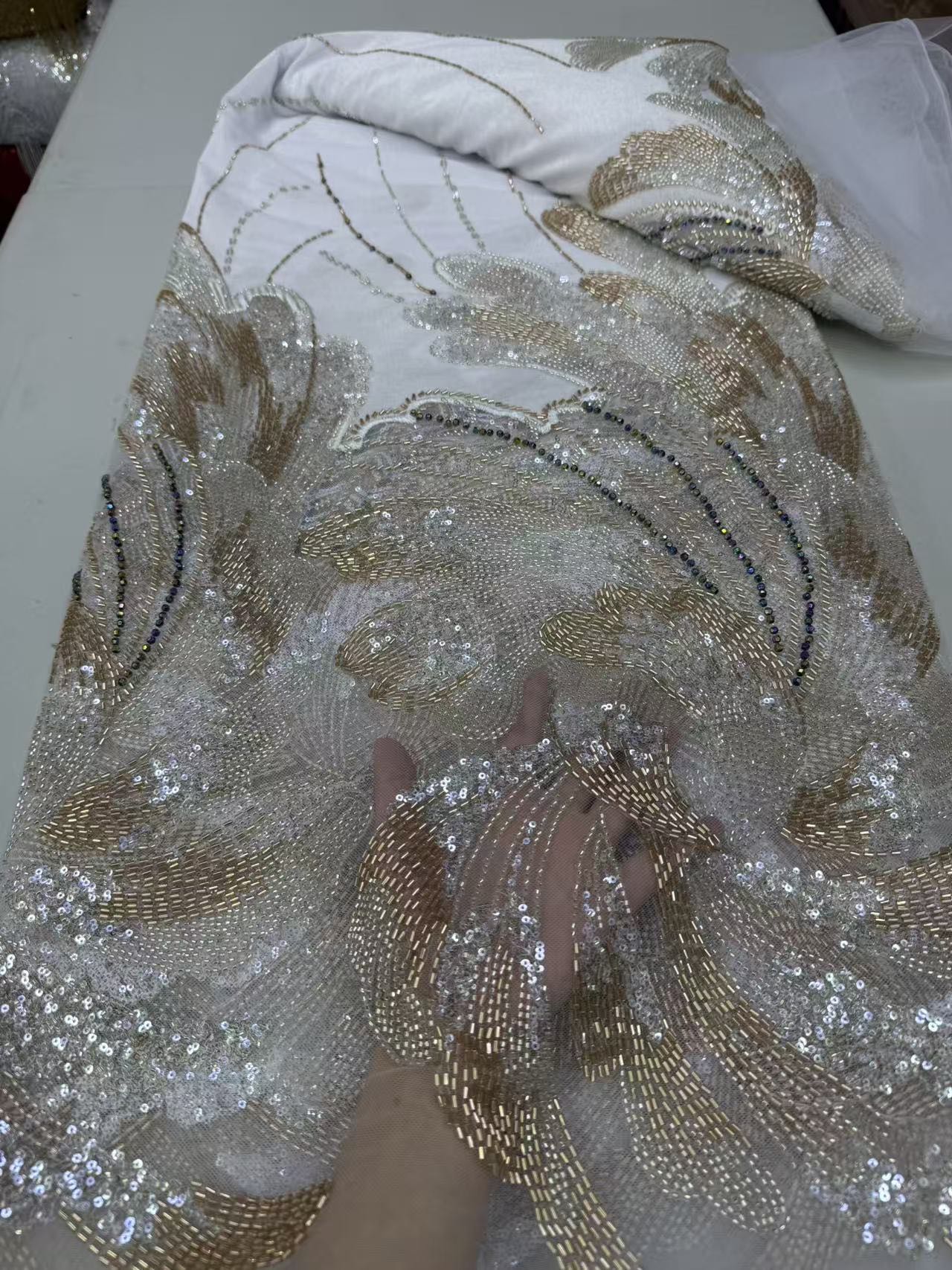 Sewing Velvet Fabric - Tela de encaje de tul con