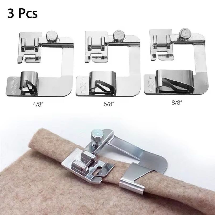 Textile Sewing Machine - 1-3 Piezas de 13/19/25mm Prensatelas para