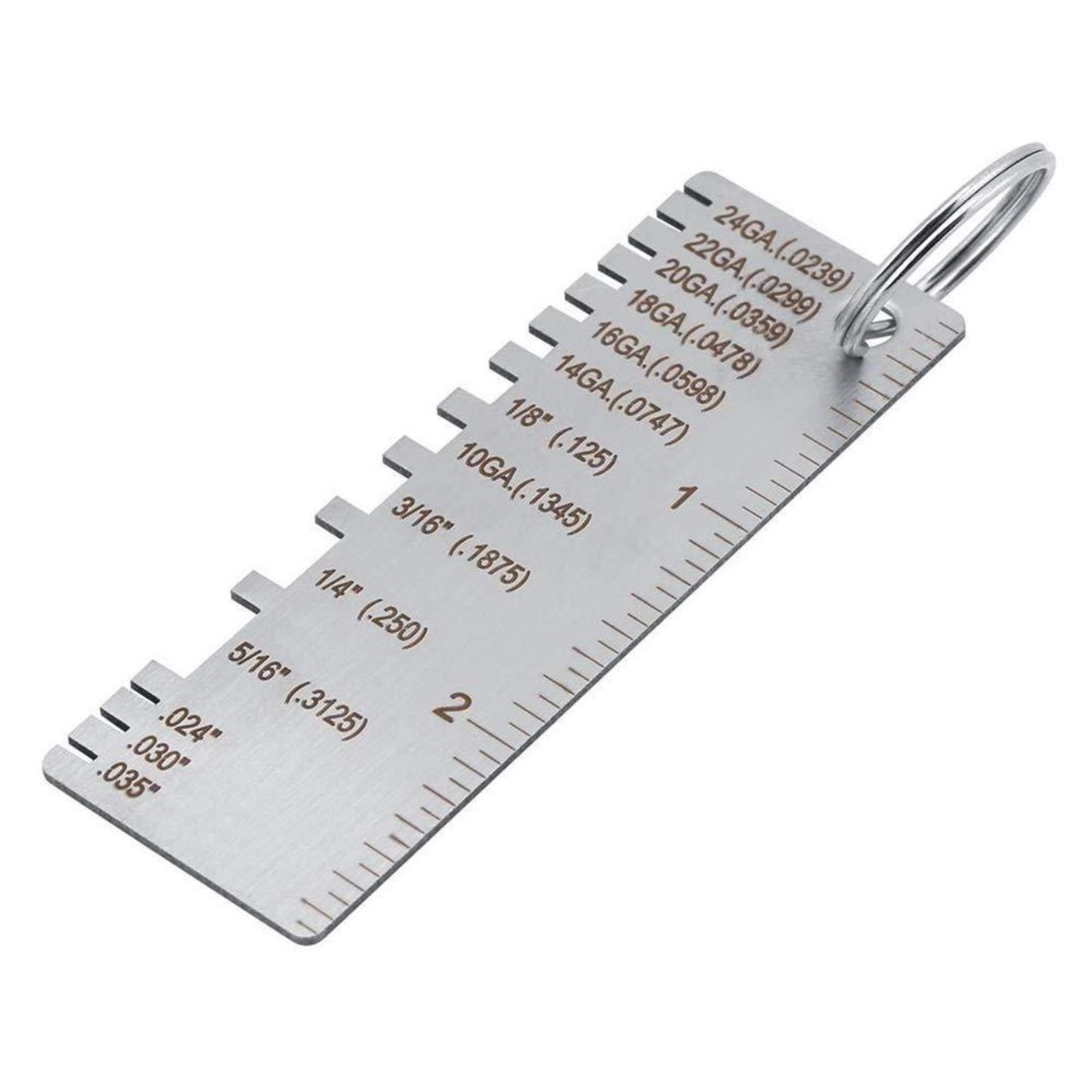 Seam Gauge Metal - Calibrador de inspección de soldaduras con