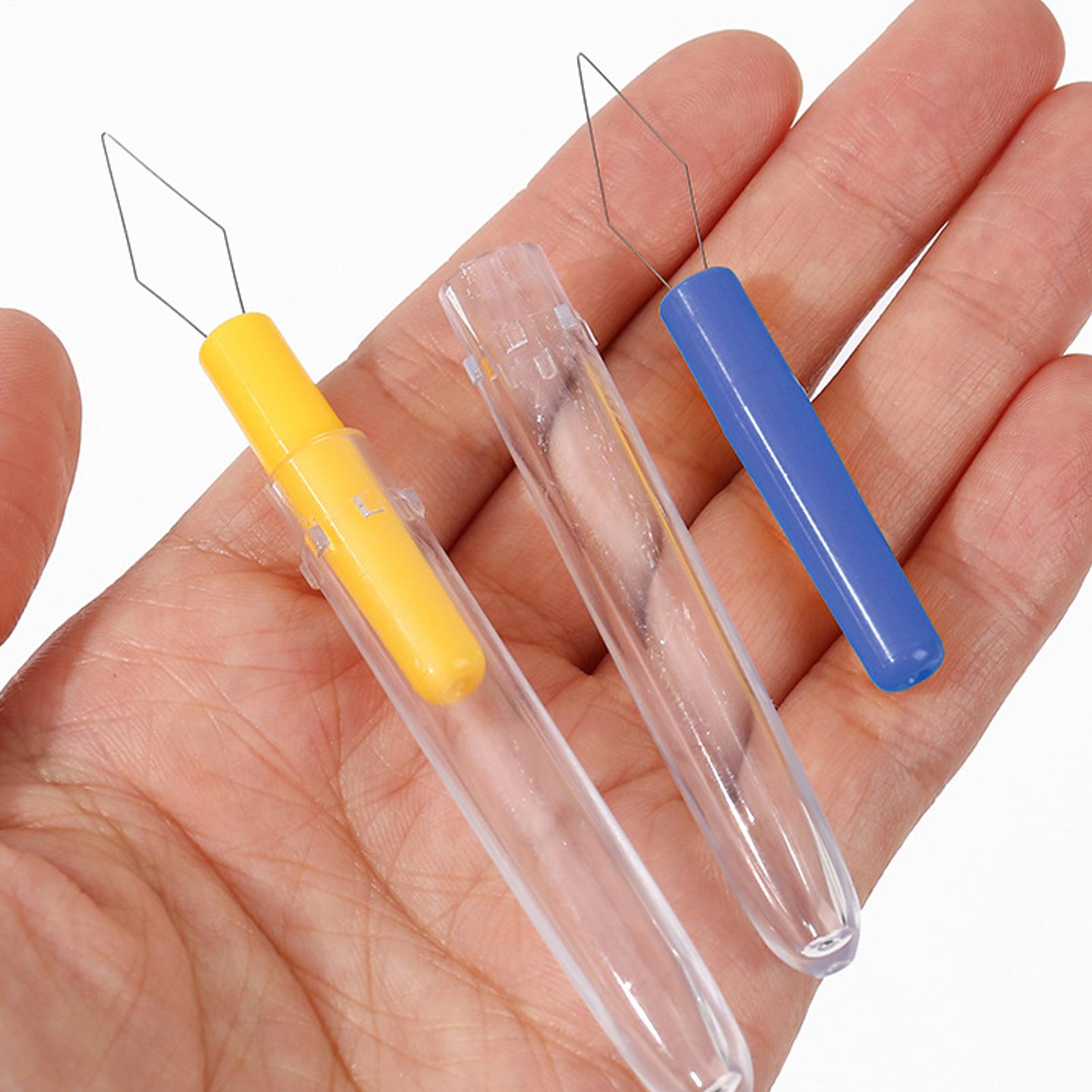 Needle Threader Tool - Enhebrador de agujas automático, portátil, para