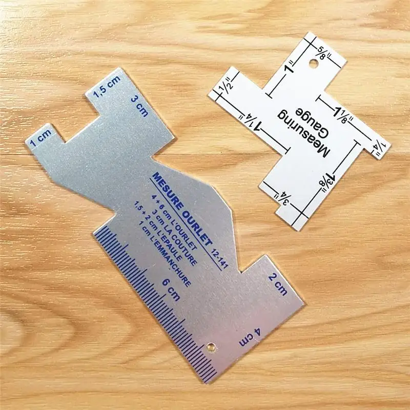 Seam Gauge Metal - Marcador de tela, tiza a medida