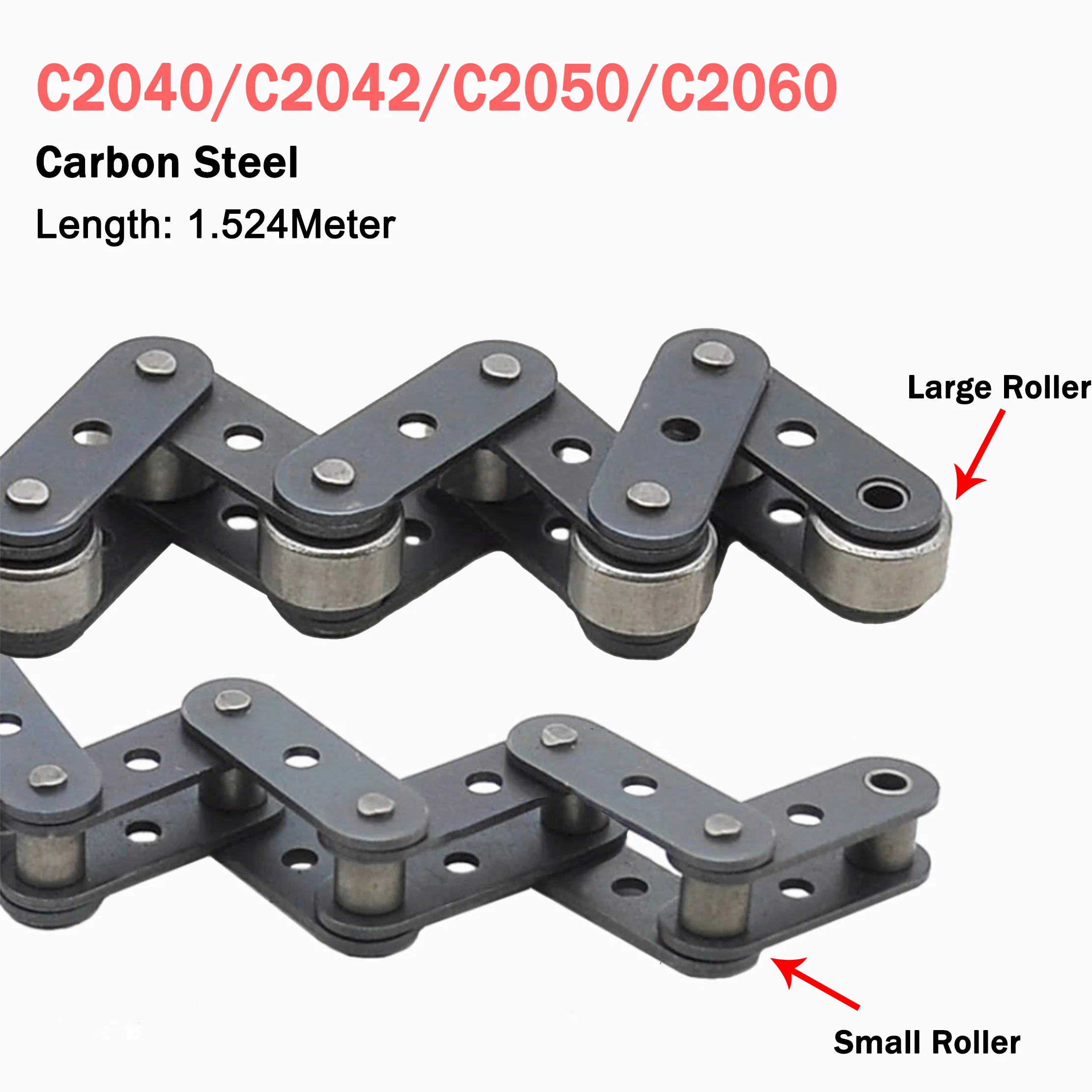 Seam Gauge Metal - Cadena transportadora de rodillos de doble