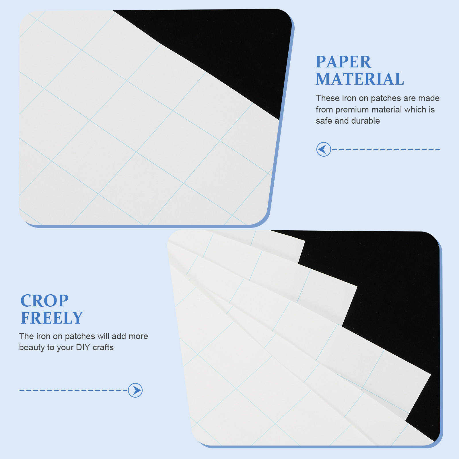 Iron On Patch - Parches termoadhesivos para ropa, papel de