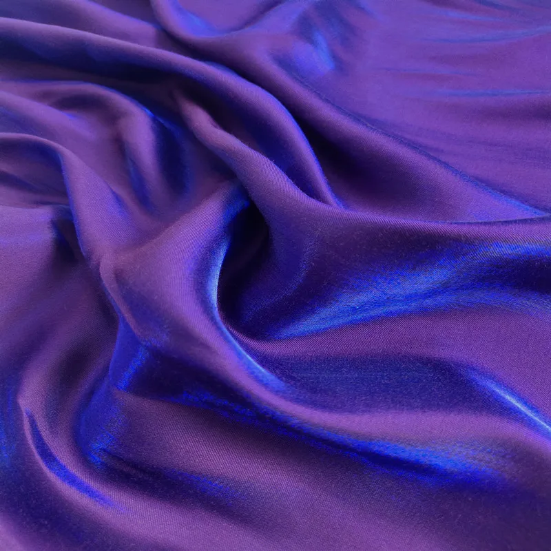 Sewing Fabric - Tela satinada de seda y vidrio