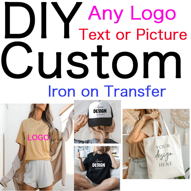 Iron On Patch - Parches termoadhesivos personalizados con logotipo o