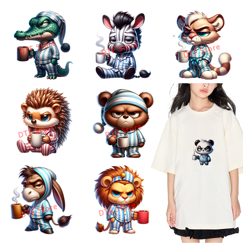 Iron On Patch - Camiseta de dibujos animados para niños,
