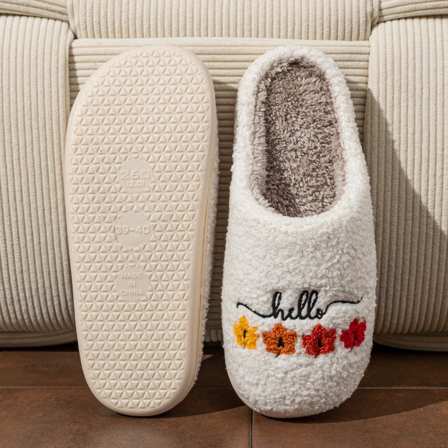 Sewing Fabric - Zapatillas de invierno para mujer, zapatos