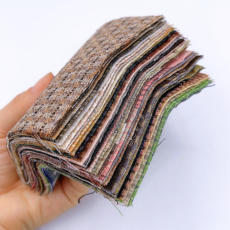 30 Uds. De hilo de algodón teñ - Sewing Tweed Fabric reseña y precio