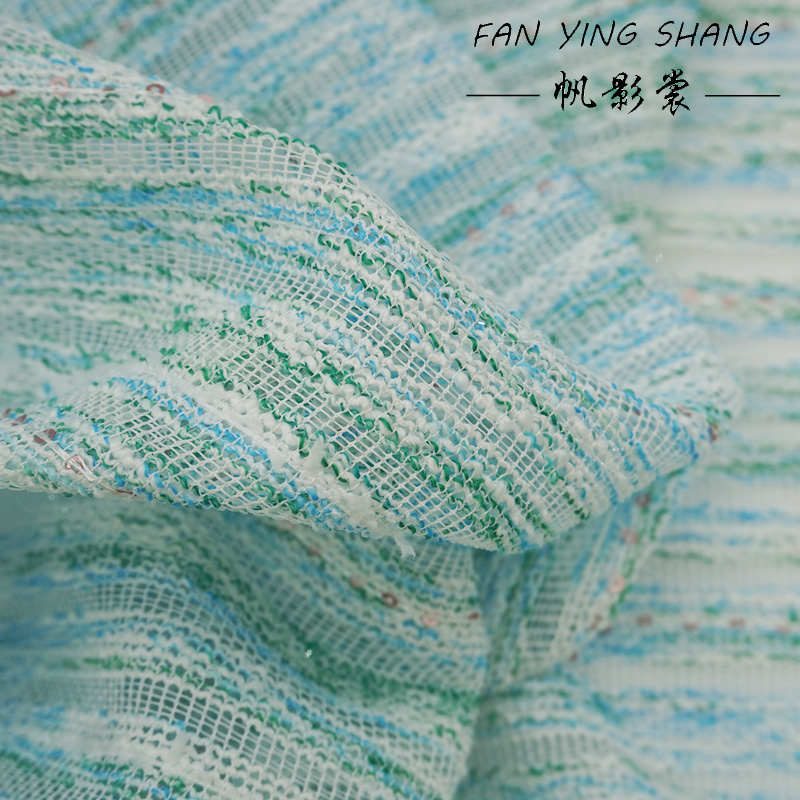 Tela de Tweed Bouclé con Lente - Sewing Tweed reseña y precio