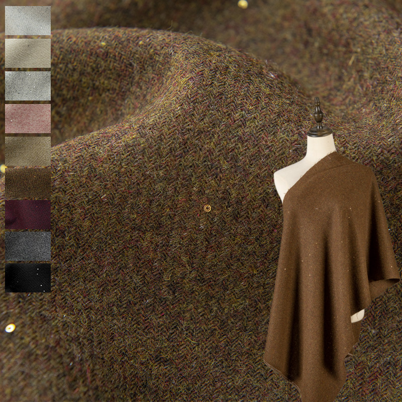 Tela de tweed con lentejuelas  - Sewing Tweed reseña y precio