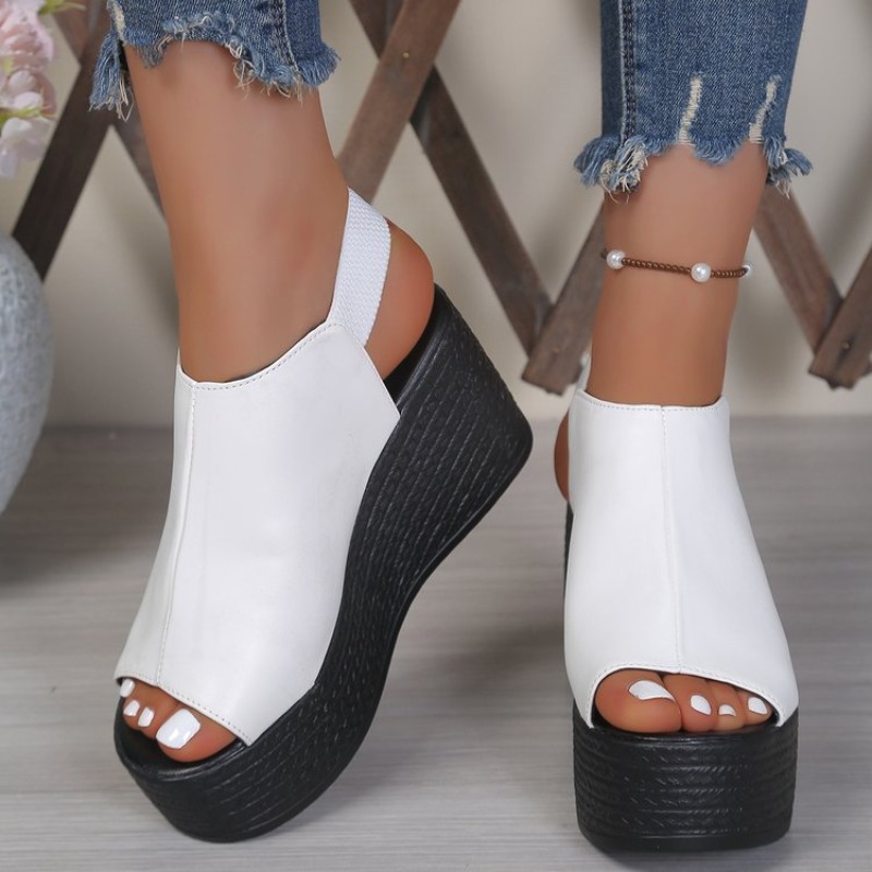 Sandalias de Mujer para Verano - Elastic Waistband Roll reseña y precio