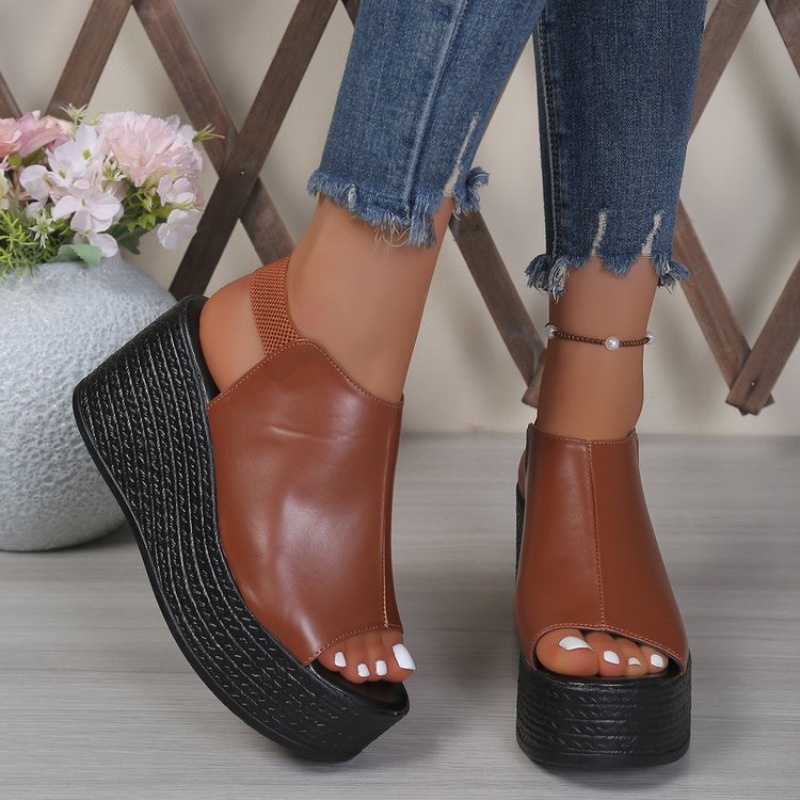 Sandalias de Mujer para Verano - Elastic Waistband Roll reseña y precio