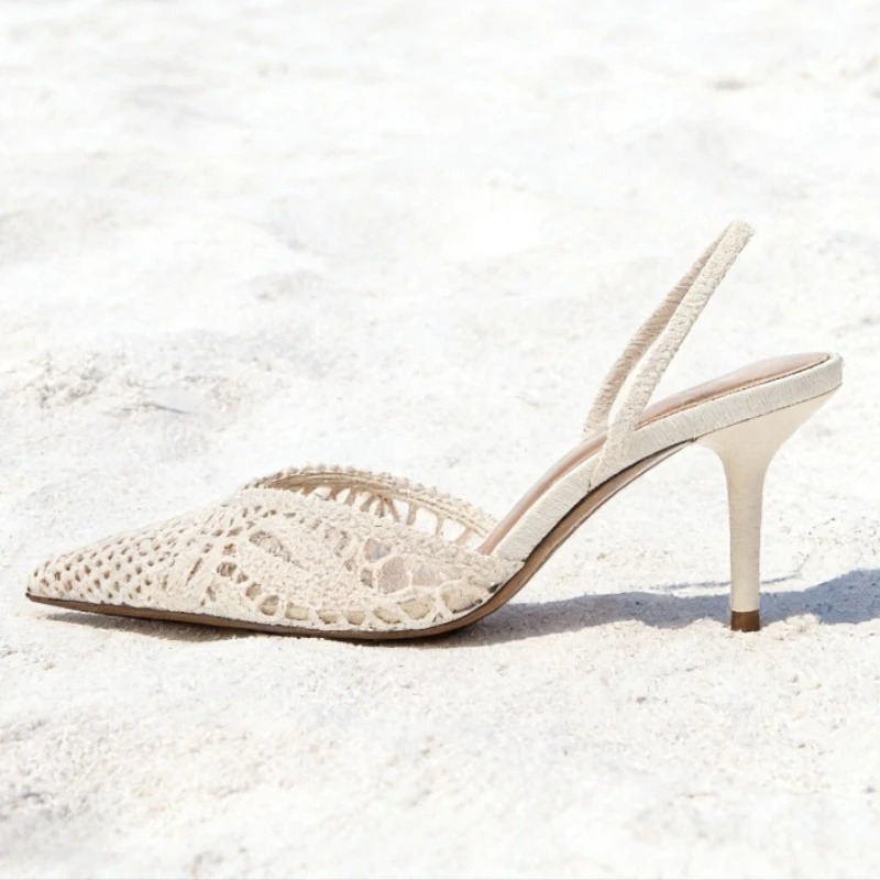 Sandalias de tacón alto de ver - Elastic Waistband Roll reseña y precio
