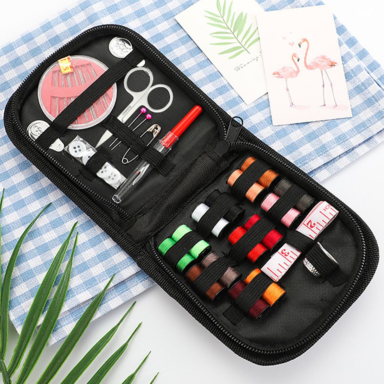 Juego de 27 Kit de costura que - Needle Threader Tool reseña y precio