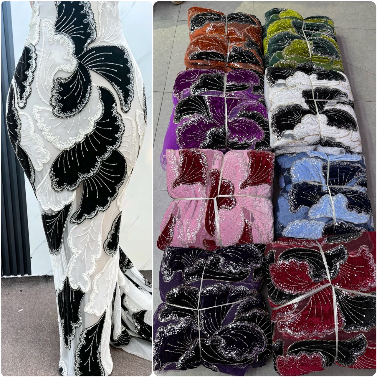 Tela de Encaje de Tul con Lent - Sewing Velvet Fabric reseña y precio
