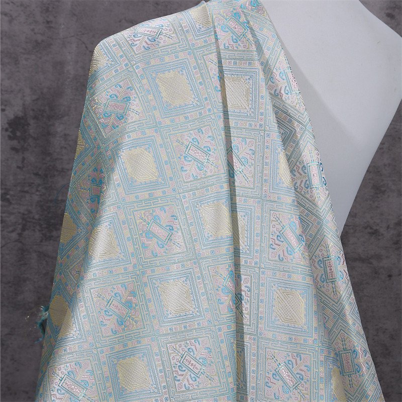 Tela de satén de seda brocada  - Sewing Fabric reseña y precio