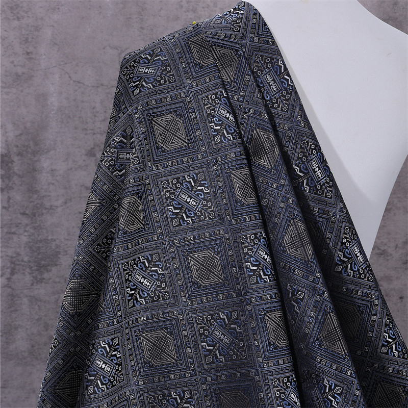 Tela de satén de seda brocada  - Sewing Fabric reseña y precio