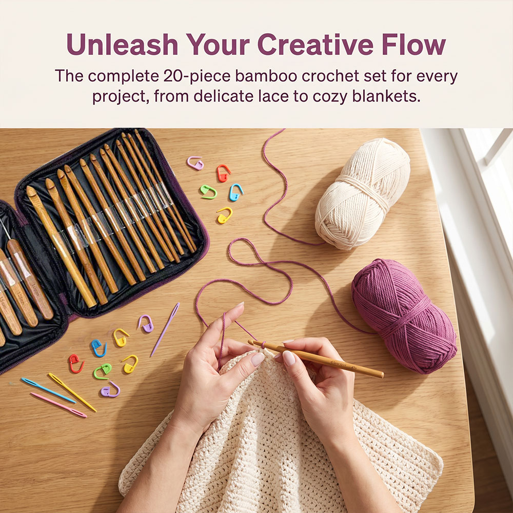 Juego de 74 Ganchos de Crochet - Sewing Kit reseña y precio