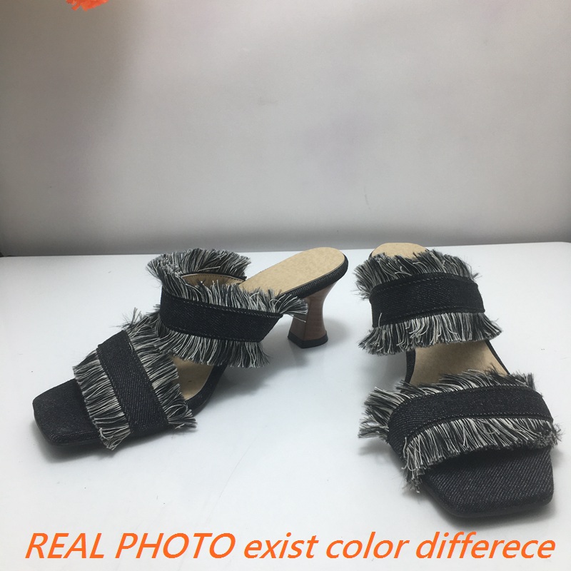 Sandalias de mujer con diseño  - Sewing Fabric reseña y precio
