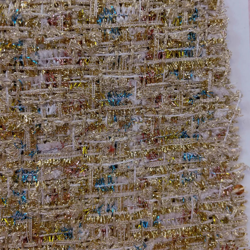 Tela de Tweed trenzada teñida  - Sewing Tweed reseña y precio