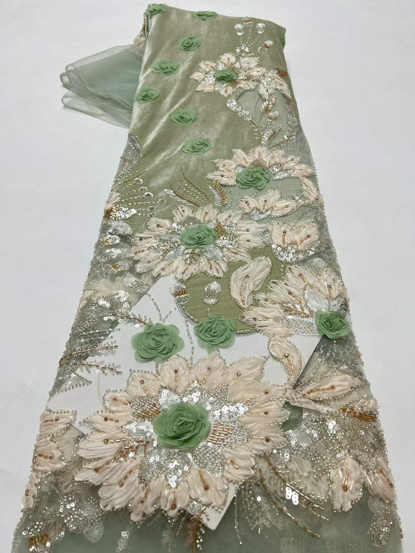 Tela de encaje de terciopelo a - Sewing Velvet Fabric reseña y precio