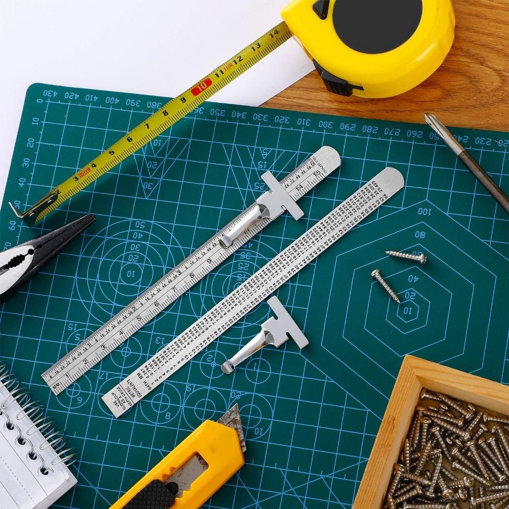 Regla Desmontable de Acero Ino - Seam Gauge Metal reseña y precio