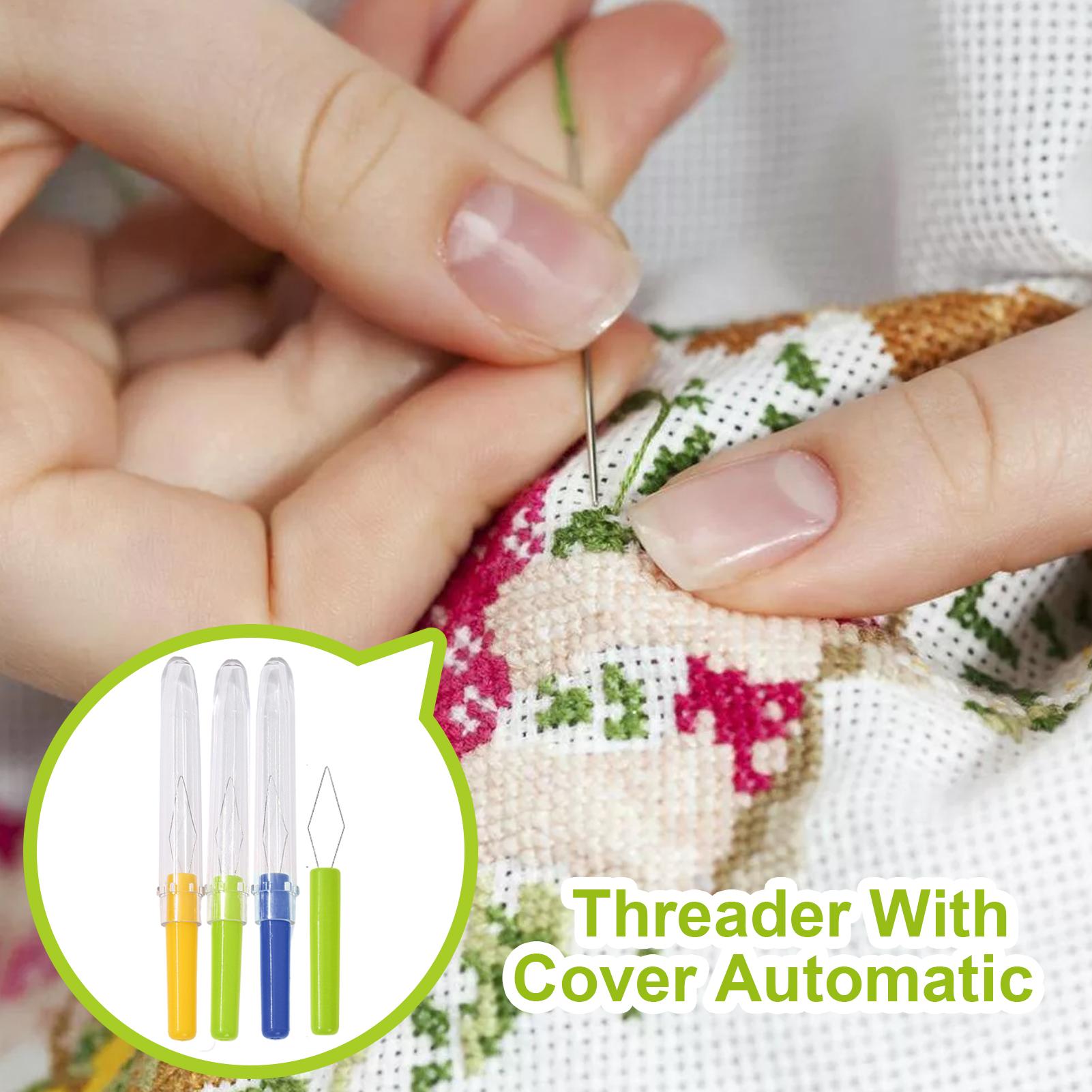 Enhebrador de agujas automátic - Needle Threader Tool reseña y precio