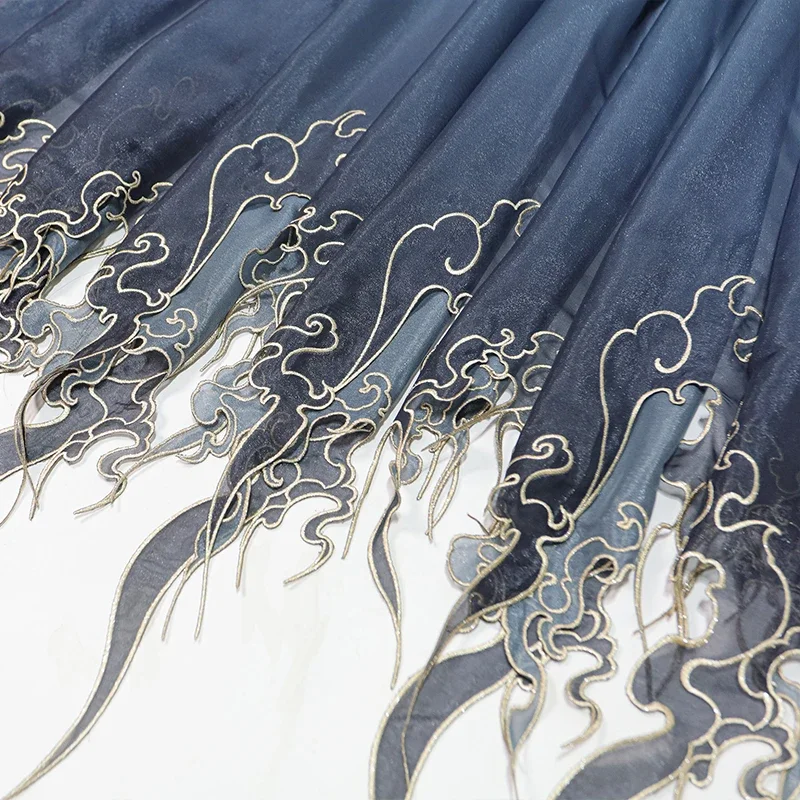 Tela con Bordado Estilo Chino, - Sewing Fabric reseña y precio