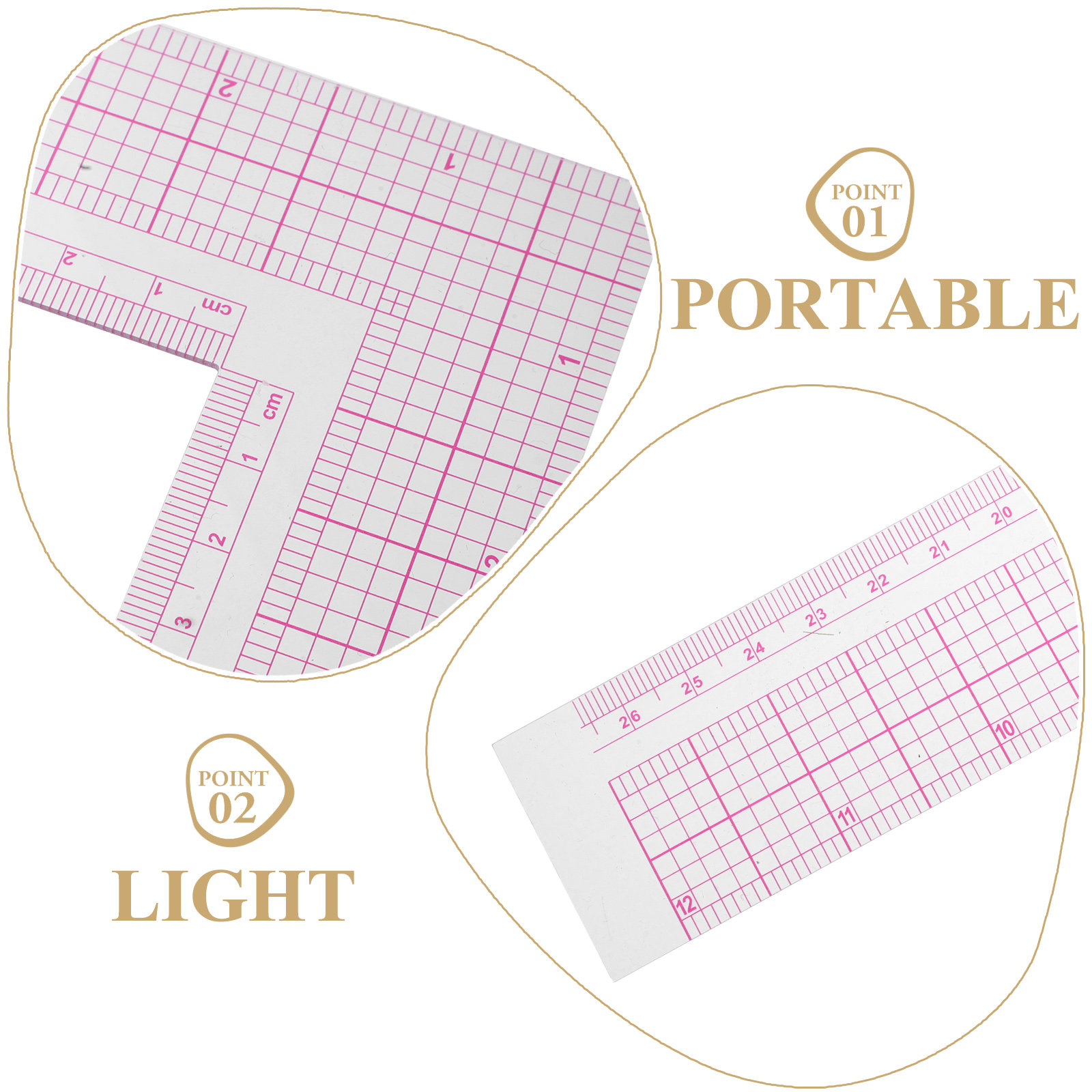 Regla de Alta Precisión en For - Sewing Garments reseña y precio