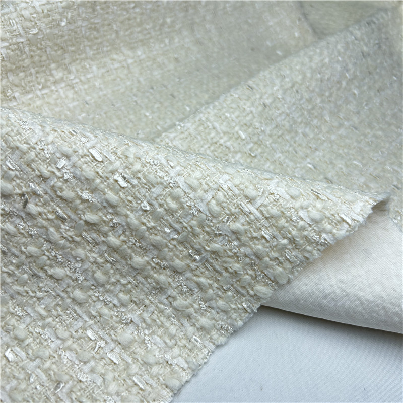 Beige francés de lujo drapeado - Sewing Tweed reseña y precio