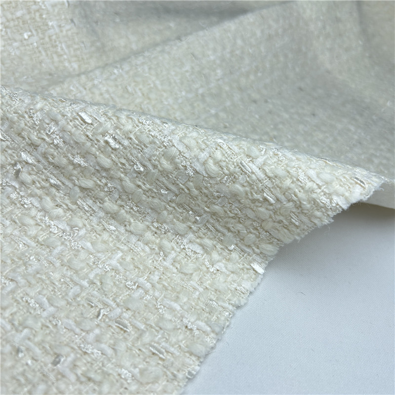 Beige francés de lujo drapeado - Sewing Tweed reseña y precio