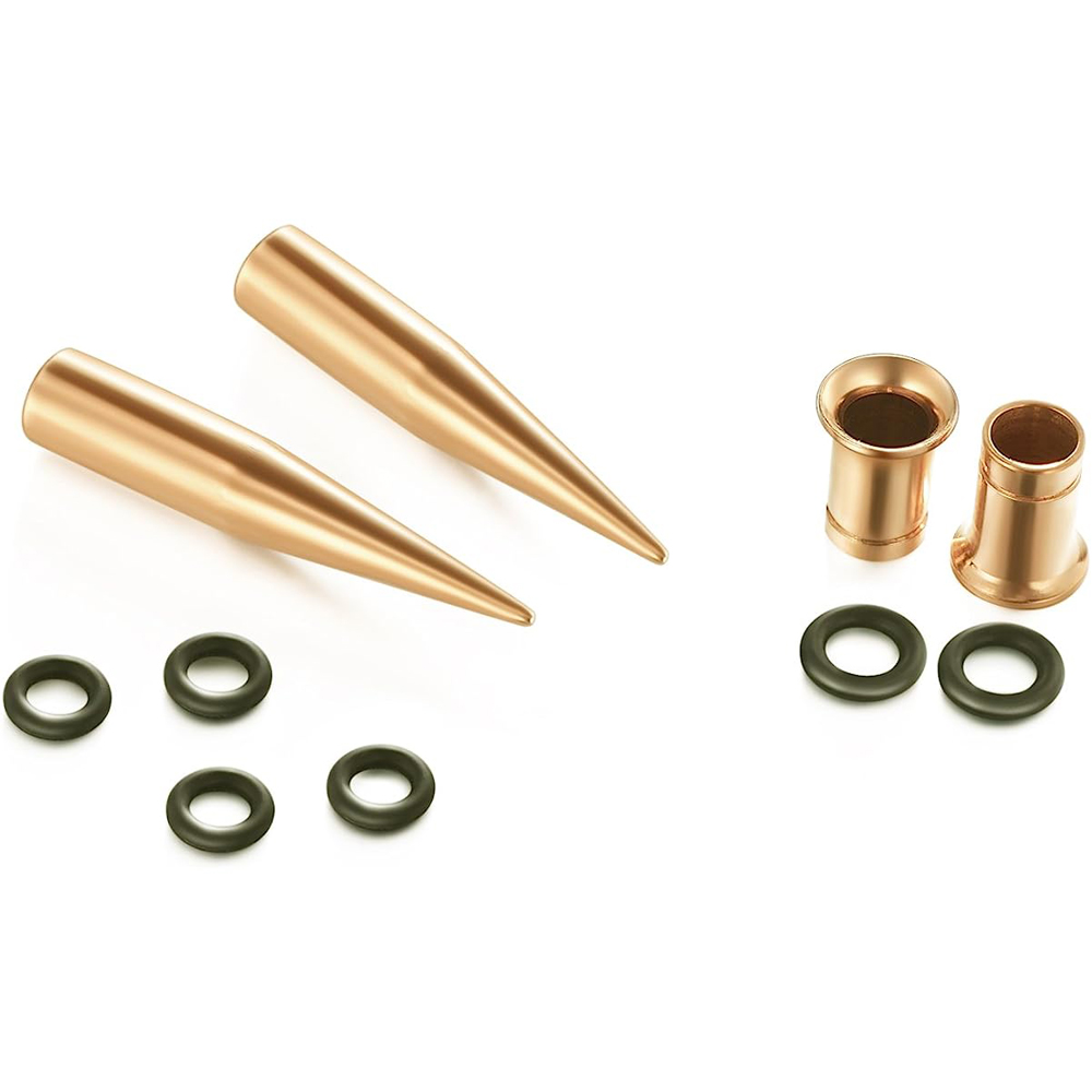 9 pares de acero inoxidable Co - Seam Gauge Metal reseña y precio