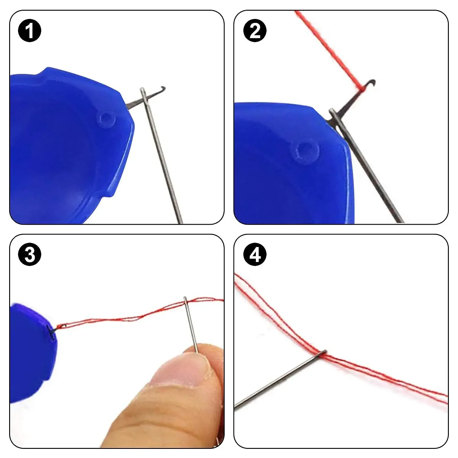 Juego de enhebrador de agujas  - Needle Threader Tool reseña y precio