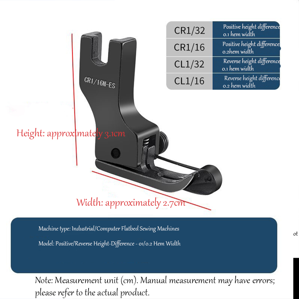 Prensatelas de Acero de Titani - Textile Sewing Machine reseña y precio