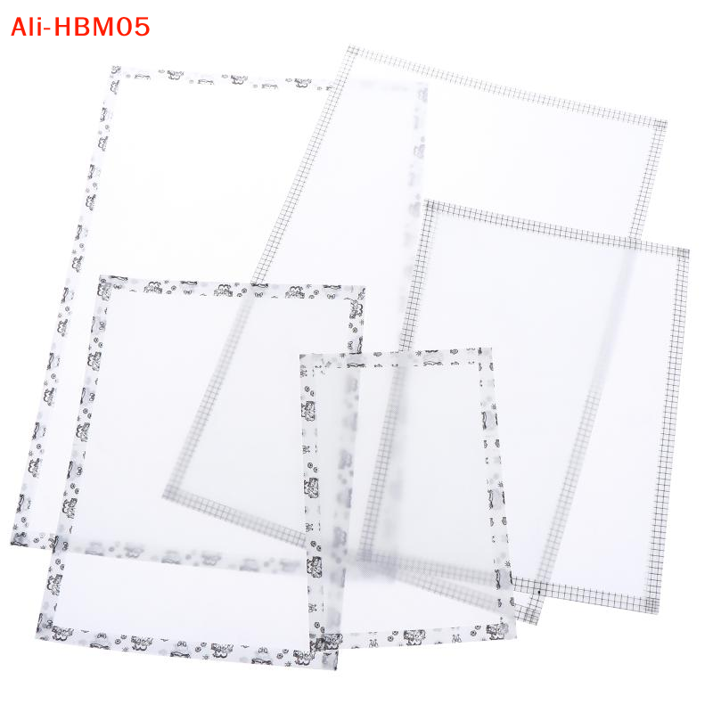 (HB05) 5 piezas de tela transp - Interfacing Iron On reseña y precio