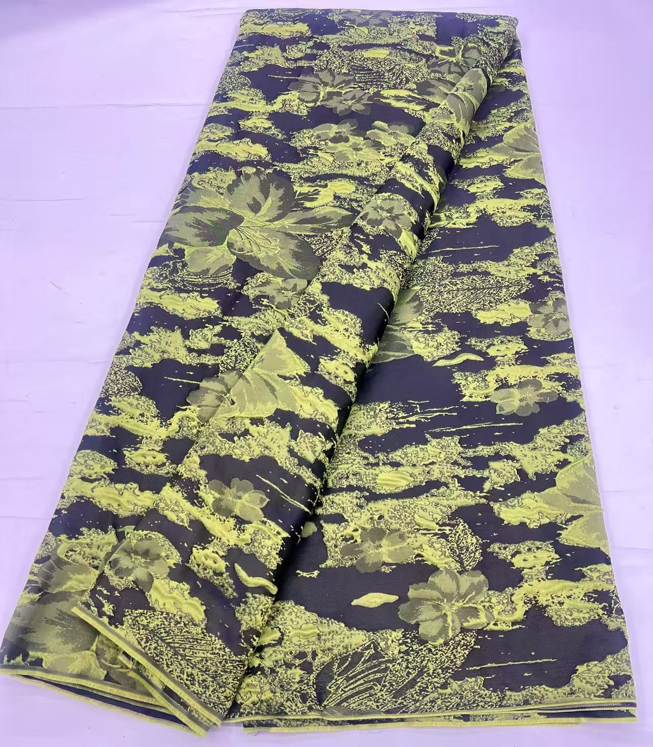 Tela de encaje africana brocad - Sewing Fabric reseña y precio