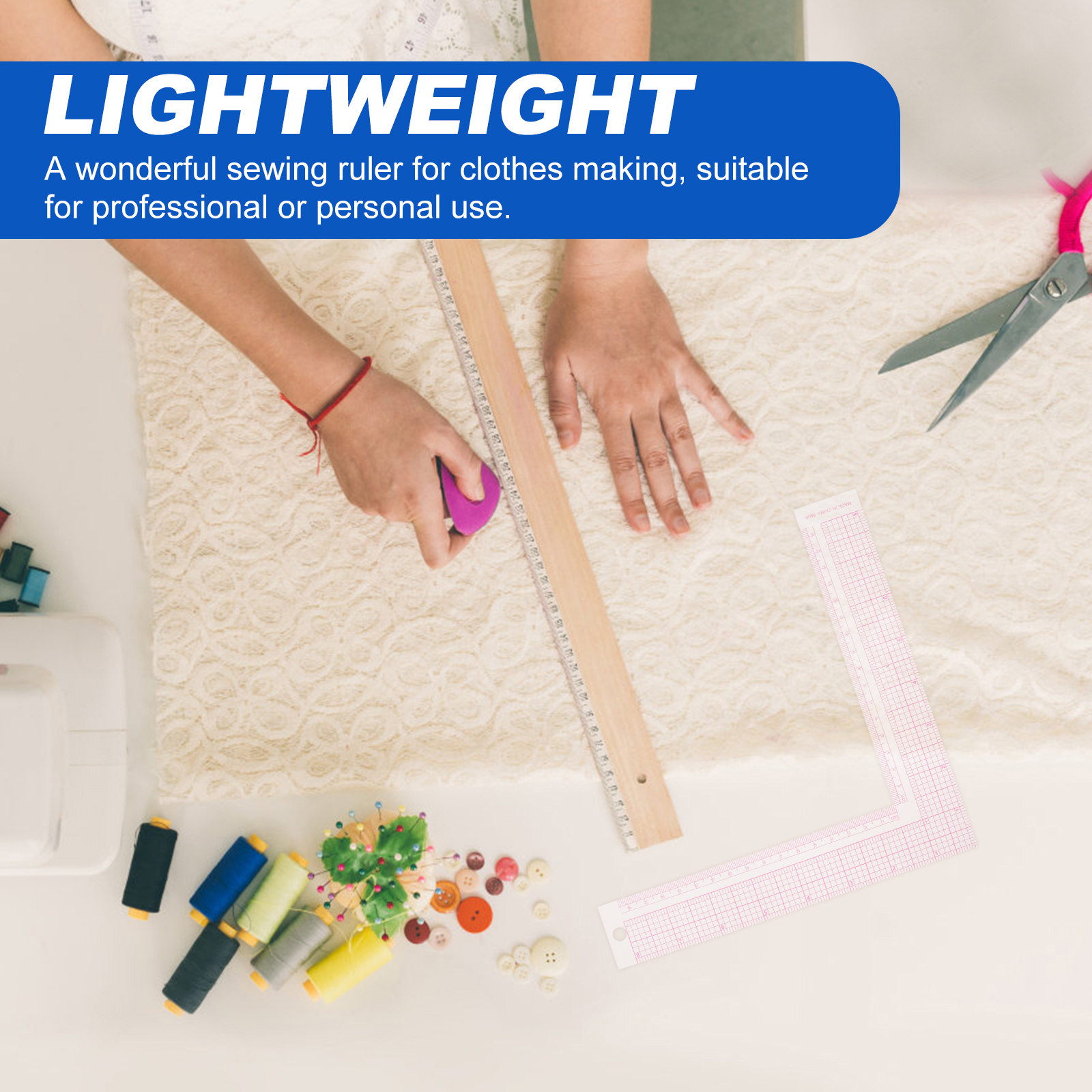 2 Reglas en L de Plástico para - Sewing Garments reseña y precio