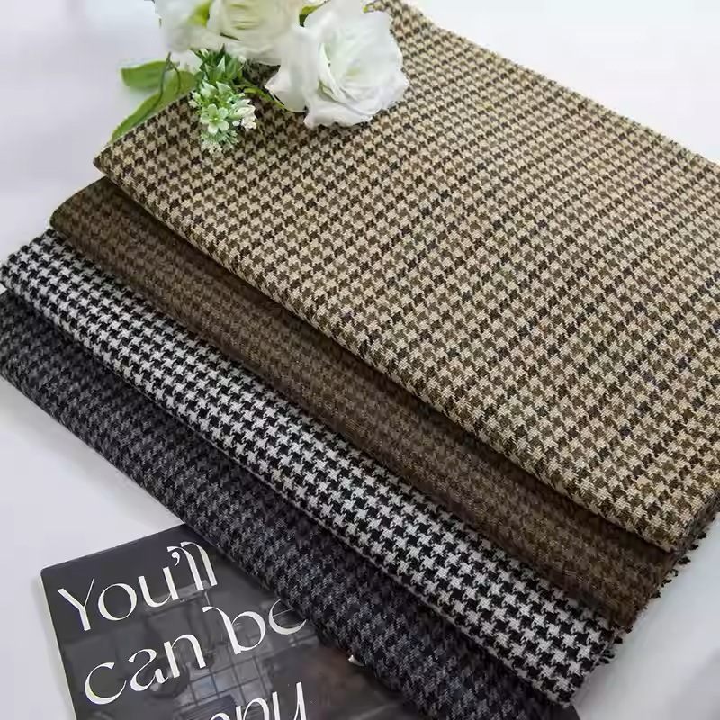 Tela de Tweed trenzada teñida  - Sewing Tweed reseña y precio