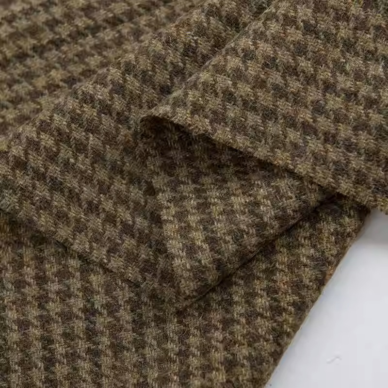 Tela de Tweed trenzada teñida  - Sewing Tweed reseña y precio
