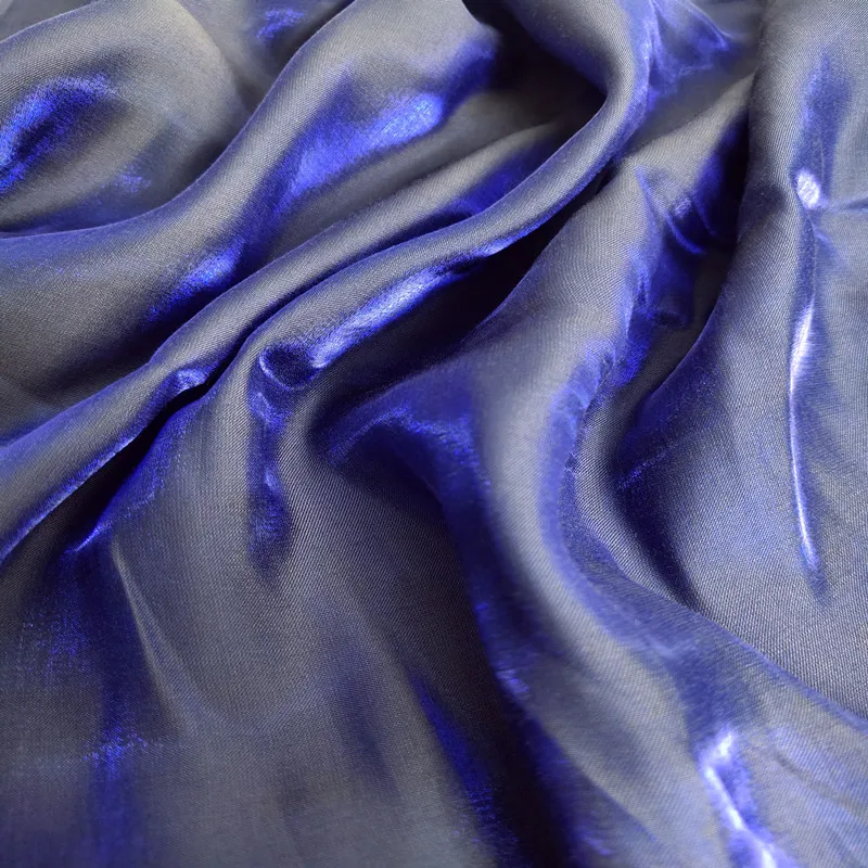 Tela satinada de seda y vidrio - Sewing Fabric reseña y precio