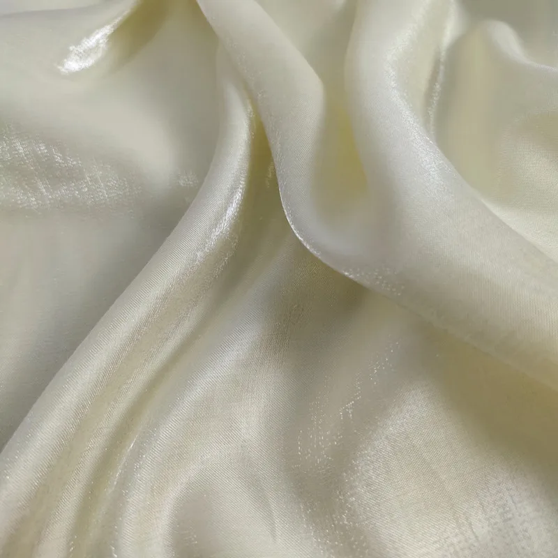 Tela satinada de seda y vidrio - Sewing Fabric reseña y precio