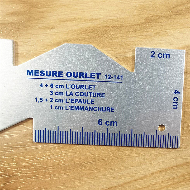 Medidor de medición de costura - Seam Gauge Metal reseña y precio