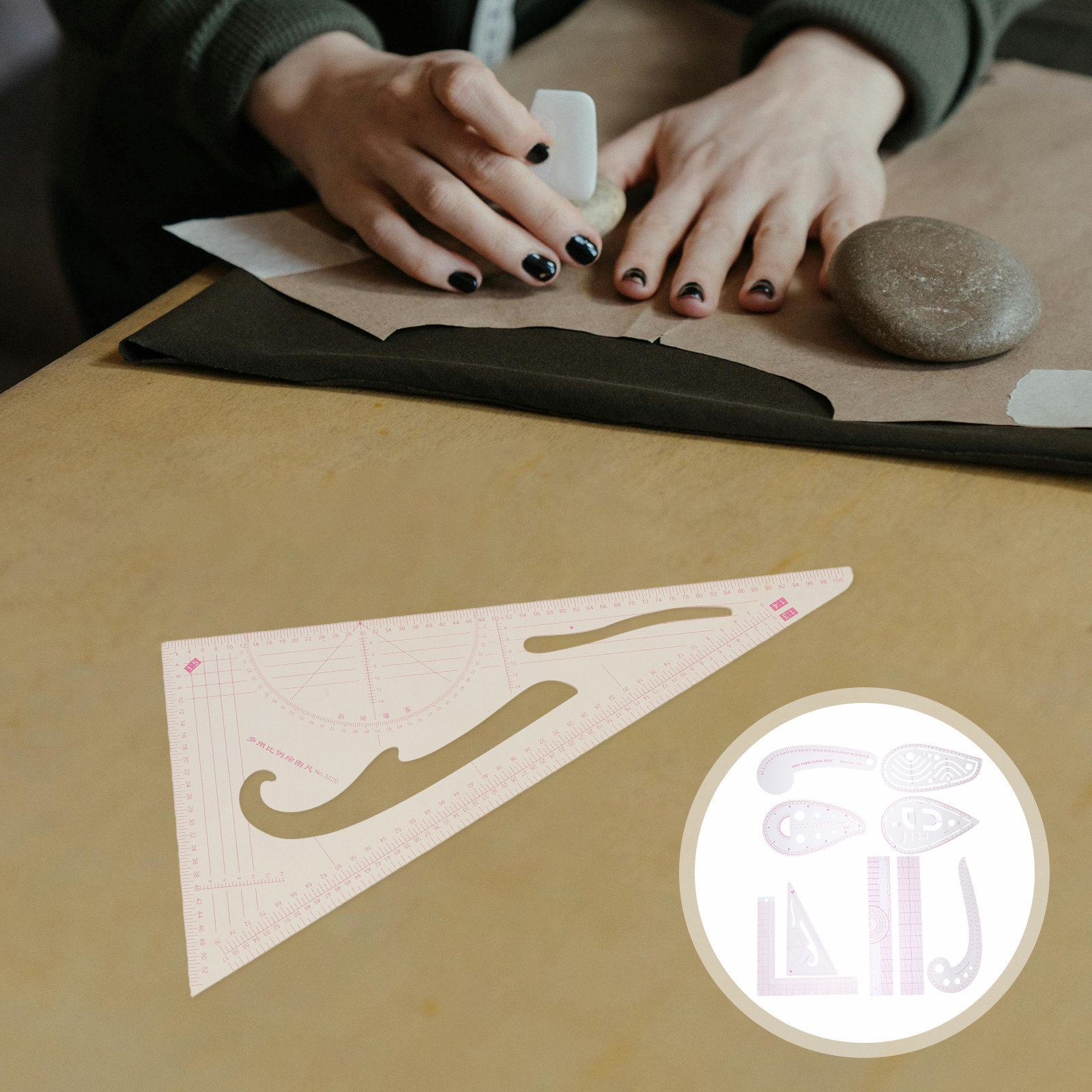 Juego de Reglas para Diseño de - Sewing Garments reseña y precio