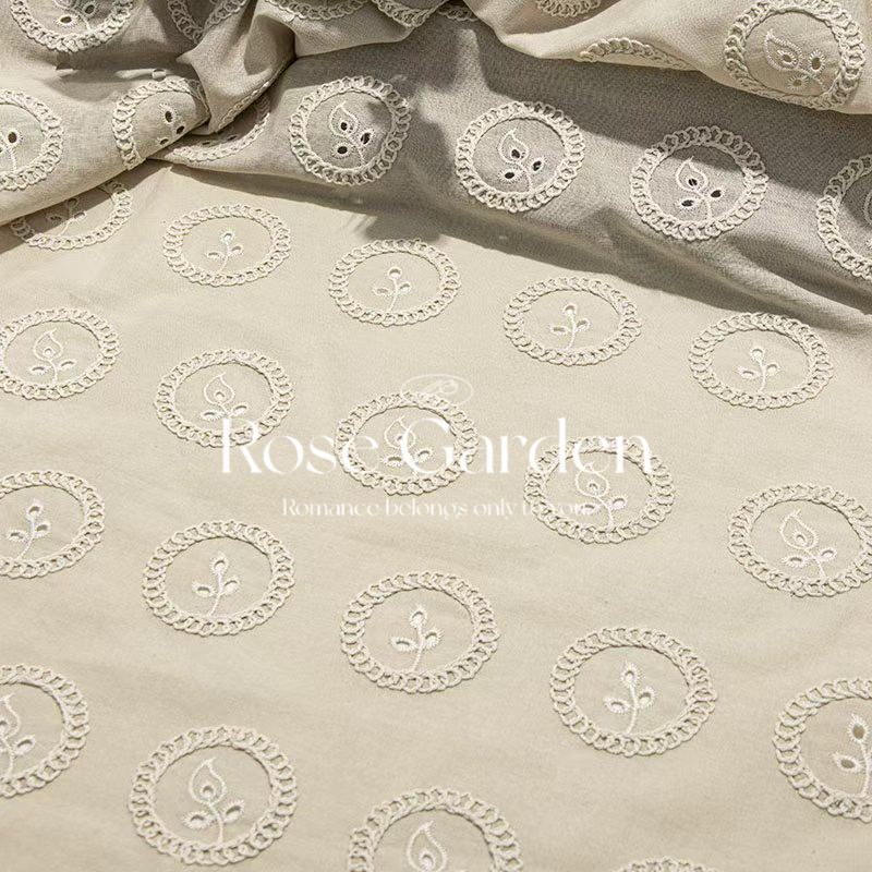 Tela Floral Bordada con Puntad - Sewing Fabric reseña y precio