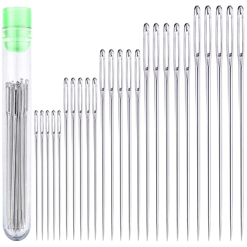 25 uds agujas de coser de ojo  - Sewing Knit reseña y precio